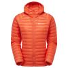 FEM ANTI-FREEZE LITE HOODIE-TIGERLILY-UK10/S dámská bunda oranžová
