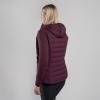 FEM COMPOSITE HOODIE-MULBERRY-UK12/M dámská bunda hnědofialová