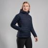 FEM RESOLVE HOODIE-ECLIPSE BLUE-UK10/S dámská bunda modrá