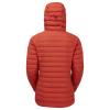 FEM RESOLVE HOODIE-SAFFRON RED-UK10/S dámská bunda červená