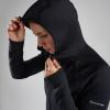 FEM FURY HOODIE-BLACK-UK8/XS dámská mikina černá