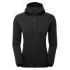 FEM PROTIUM HOODIE-BLACK-UK14/L dámská mikina černá