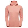 FEM PROTIUM HOODIE-PINK CLAY-UK10/S dámská mikina růžová