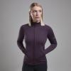 FEM PROTIUM JACKET-MULBERRY-UK8/XS dámská bunda hnědofialová