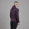 FEM PROTIUM XT HOODIE-MULBERRY-UK14/L dámská mikina hnědofialová