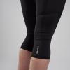 FEM SLIPSTREAM 3/4 TRAIL TIGHTS-REG LEG-BLACK-UK8/XS dámské kalhoty černé