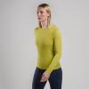 FEM DART LITE LONG SLEEVE T-SHIRT-CITRUS SPRING-UK10/S dámské triko dlouhý ruk. žlutozelen