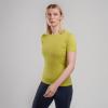 FEM DART LITE T-SHIRT-CITRUS SPRING-UK8/XS dámské triko žlutozelené