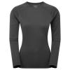 FEM DART LONG SLEEVE T-SHIRT-BLACK-UK8/XS dámské triko dlouhý ruk. černé