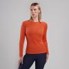 FEM DART LONG SLEEVE T-SHIRT-TIGERLILY-UK14/L dámské triko dlouhý ruk. oranžové