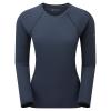 FEM DART NANO LONG SLEEVE T SHIRT-ECLIPSE BLUE-UK10/S dámské triko dlouhý ruk. modré