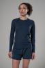 FEM DART NANO LONG SLEEVE T SHIRT-ECLIPSE BLUE-UK10/S dámské triko dlouhý ruk. modré