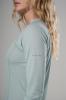 FEM DART NANO LONG SLEEVE T SHIRT-SEA MIST-UK10/S dámské triko dlouhý ruk. mentolové