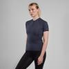 FEM DART NANO ZIP T-SHIRT-ECLIPSE BLUE-UK6/XXS dámské triko modré