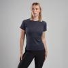 FEM DART T-SHIRT-ECLIPSE BLUE-UK8/XS dámské triko modré