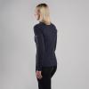 FEM DART XT ZIP NECK-ECLIPSE BLUE-UK10/S dámské triko dlouhý ruk. modré