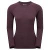 FEM MALLI LONG SLEEVE T SHIRT-MULBERRY-UK10/S dámské triko hnědofialové
