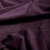 FEM MALLI LS ZIP T SHIRT-MULBERRY-UK10/S dámské triko hnědofialové