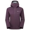 FEM PHASE LITE JACKET-MULBERRY-UK8/XS dámská bunda hnědofialová