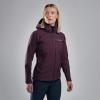 FEM PHASE LITE JACKET-MULBERRY-UK16/XL dámská bunda hnědofialová