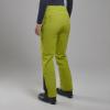 FEM NORDES PANTS-CITRUS SPRING-UK10/S dámské kalhoty žlutozelené