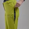 FEM NORDES PANTS-CITRUS SPRING-UK12/M dámské kalhoty žlutozelené