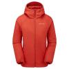 FEM RESPOND HOODIE-SAFFRON RED-UK8/XS dámská bunda s kapucí červená