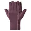 FEM PROTIUM GLOVE-MULBERRY-M dámské rukavice hnědofialové