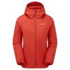 FEM RESPOND HOODIE-SAFFRON RED-UK16/XL dámská bunda s kapucí červená