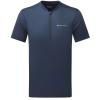 DART NANO ZIP T-SHIRT-ECLIPSE BLUE-L pánské triko modré