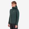 FEM COMPOSITE HOODIE-DEEP FOREST-UK10/S dámská bunda tmavě zelená