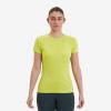 FEM DART T-SHIRT-CITRUS SPRING-UK6/XXS dámské triko žlutozelené