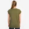 FEM MIRA T-SHIRT-KELP GREEN-36 dámské tričko zelené