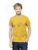 SOLSTEIN SLOTH-SUNFLOWER MELANGE-M pánské tričko žluté