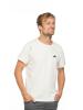MOUNTAIN PATCH-WHITE-L pánské tričko bílé