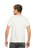 MOUNTAIN PATCH-WHITE-XXS pánské tričko bílé