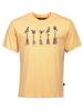 HAWAIIAN CORVUS-YELLOW-XXS pánské tričko žluté