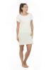 CALA BOTA-WHITE/MINT-34 dámské šaty bílomátové