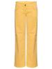 SANTA MONICA-OCHRE-36 dámské kalhoty okrové