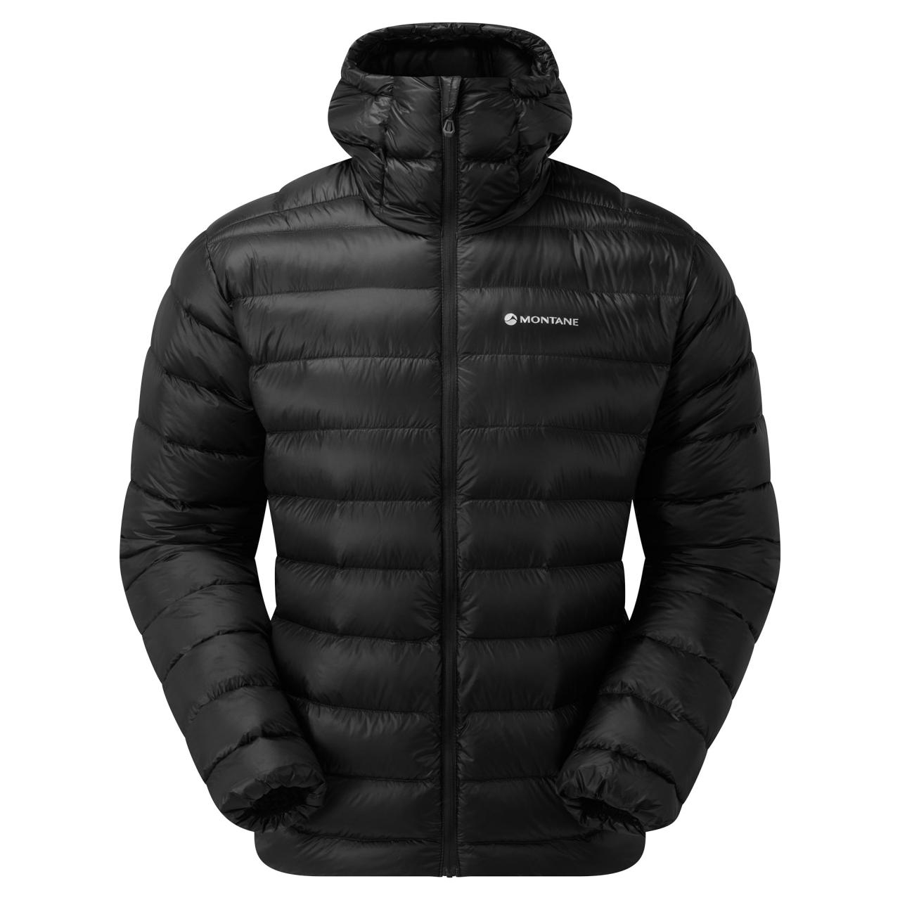 ALPINE 850 LITE HOODIE-BLACK-XXL pánská bunda  černá