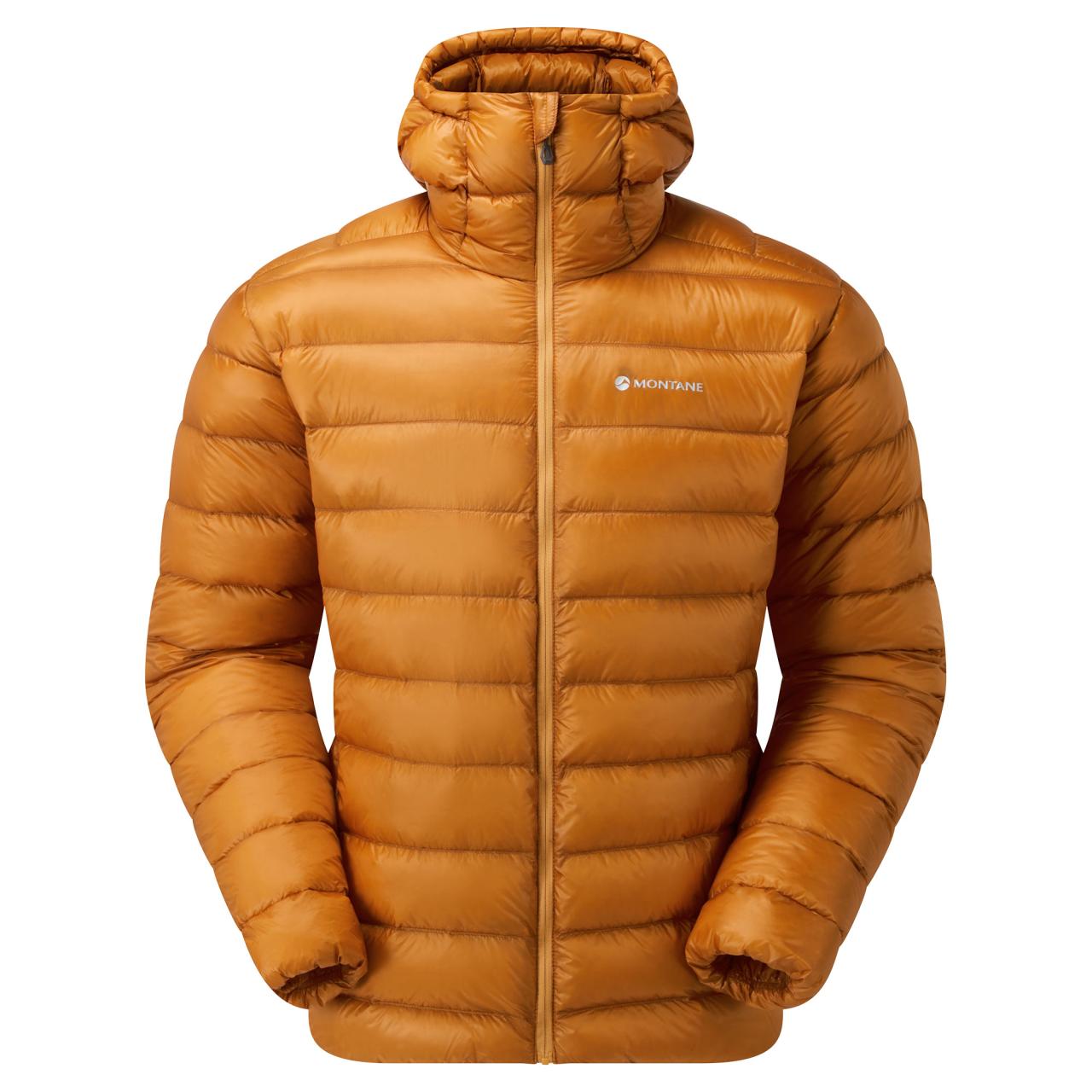 ALPINE 850 LITE HOODIE-FLAME ORANGE-L pánská bunda žlutooranžová