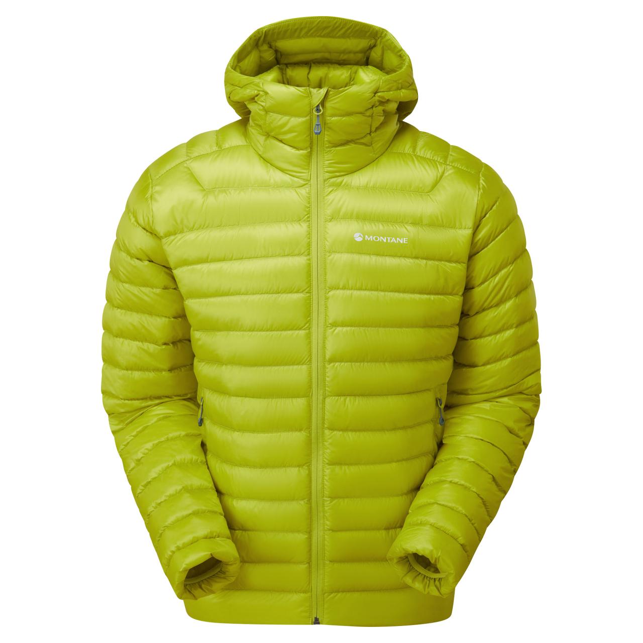 ANTI-FREEZE HOODIE-CITRUS SPRING-XXL pánská bunda žlutozelená