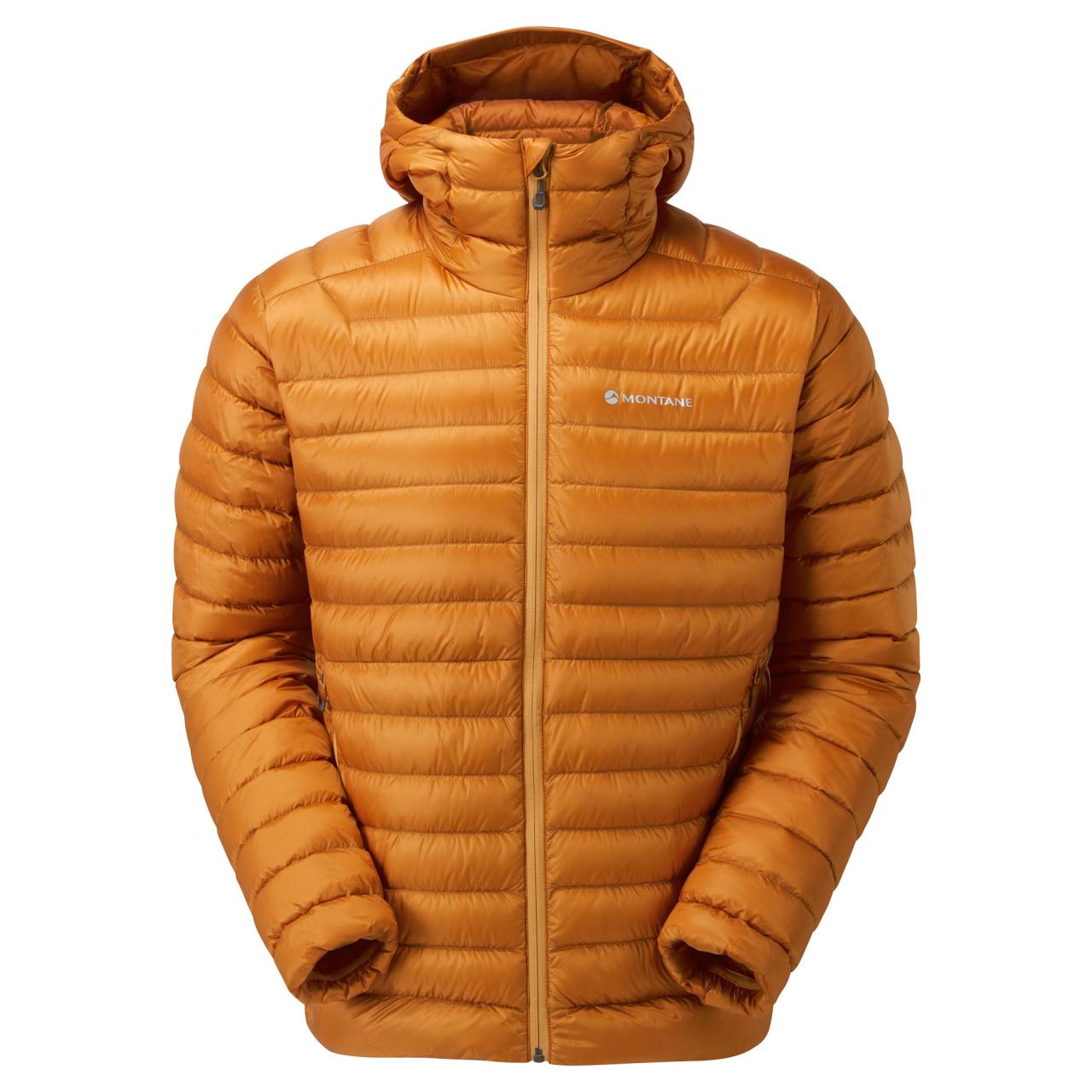 ANTI-FREEZE HOODIE-FLAME ORANGE-XL pánská bunda žlutooranžová