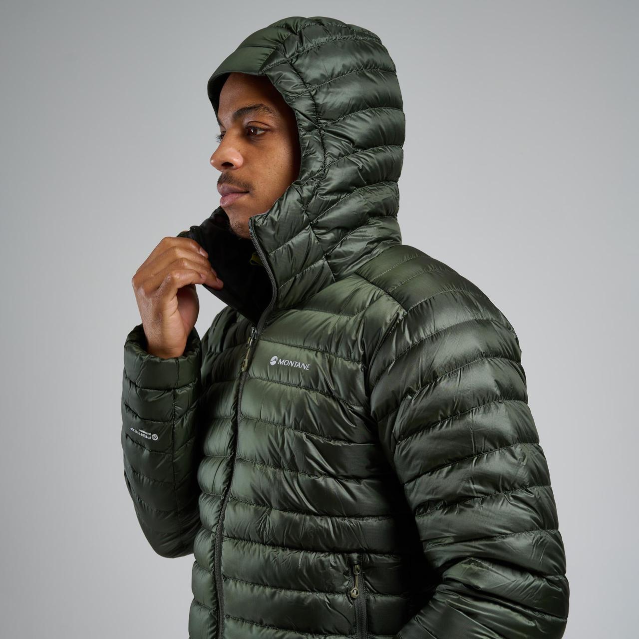 ANTI-FREEZE HOODIE-OAK GREEN-XXL pánská bunda zelená