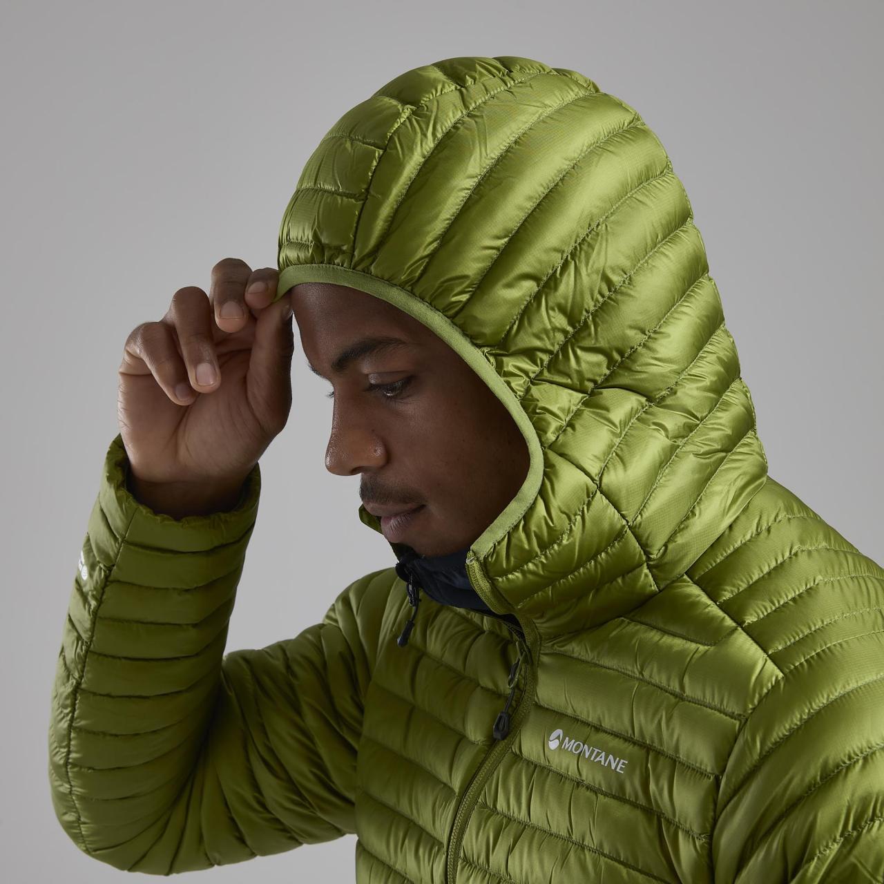 ANTI-FREEZE LITE HOODIE-ALDER GREEN-L pánská bunda zelená