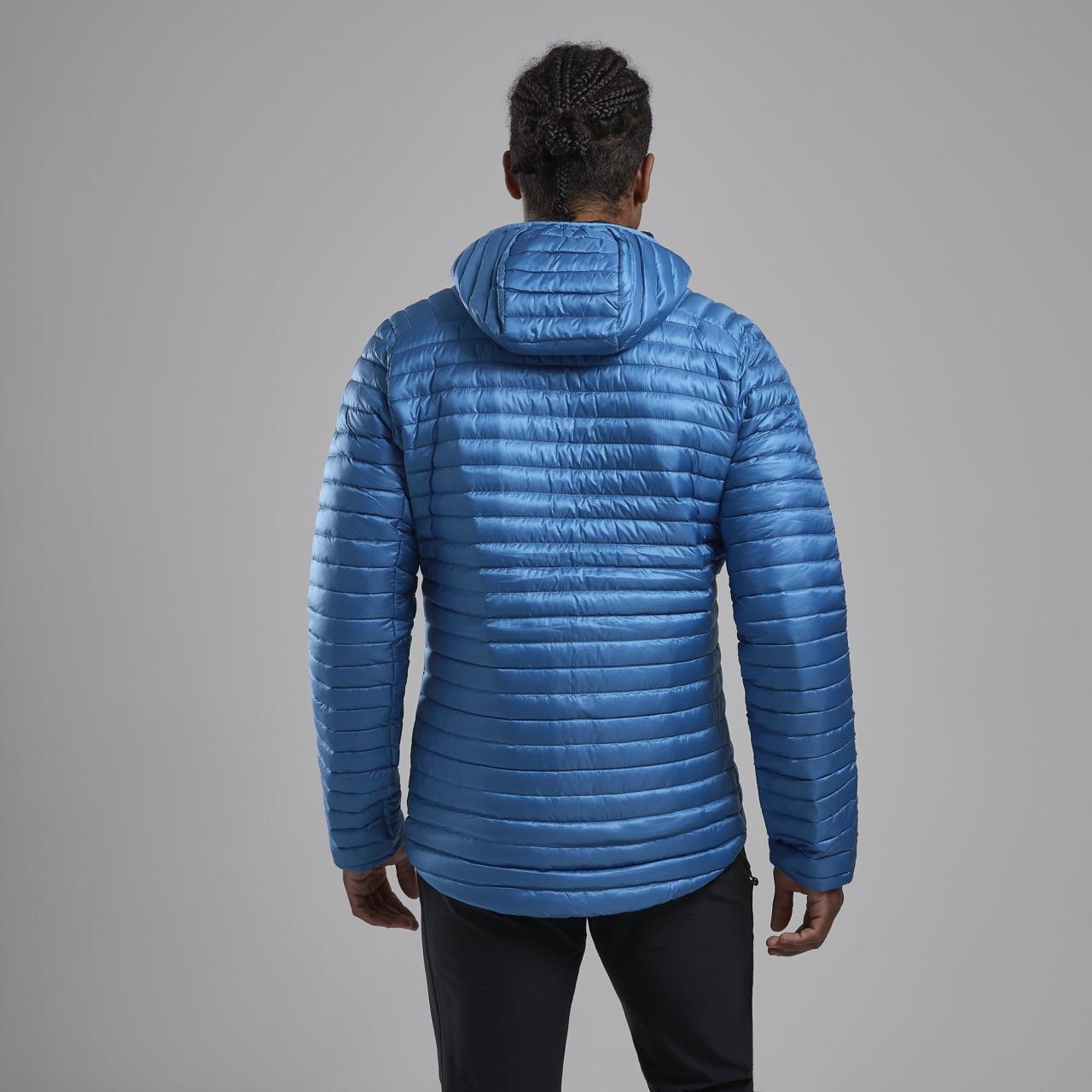 ANTI-FREEZE LITE HOODIE-ELECTRIC BLUE-XXL pánská bunda modrá