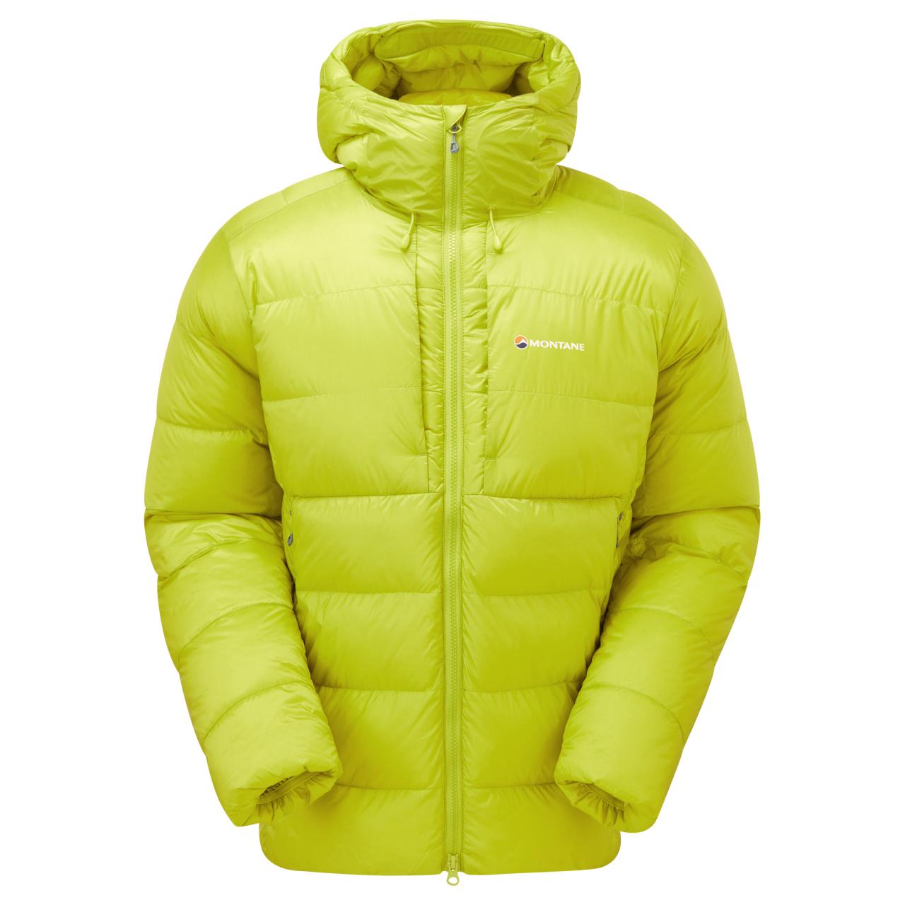 ANTI-FREEZE XPD HOODIE-CITRUS SPRING-M pánská bunda žlutozelená