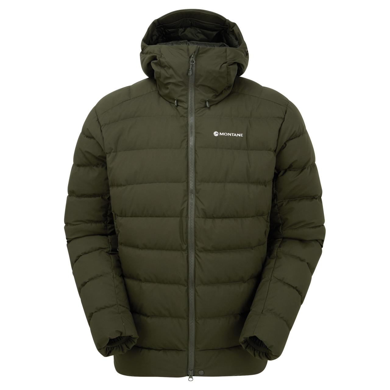 RESOLVE XT HOODIE-OAK GREEN-M pánská bunda zelená