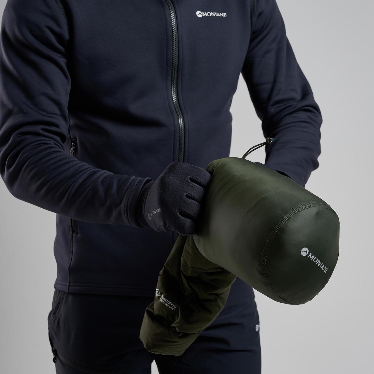 RESOLVE XT HOODIE-OAK GREEN-M pánská bunda zelená