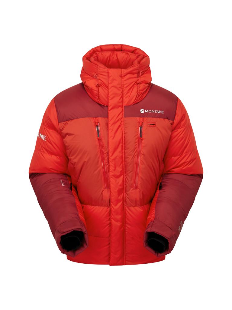 APEX 8000 DOWN JKT-ADRENALINE RED-M unisex bunda červená